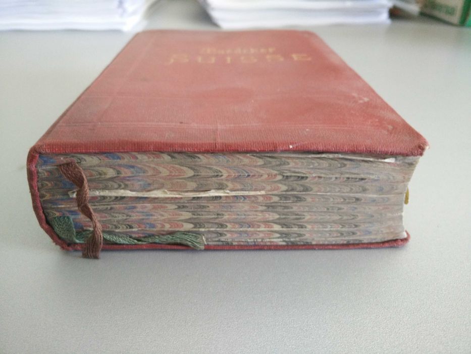 Baedeker Suisse 1928