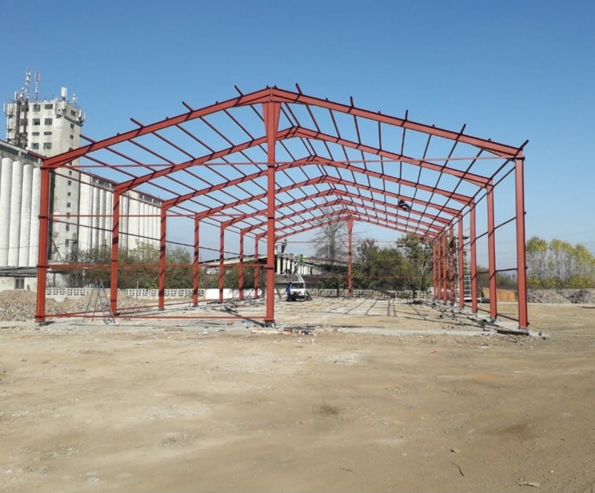 Confectionam structuri metalice in ateliere cu sudori profesionisti si