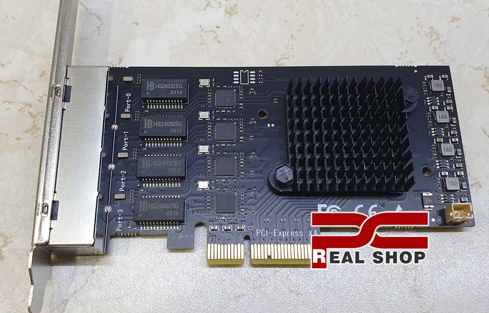 Realtek Lan 1x/2x/4x Card RJ45 PCIe 2,5G RTL8125BG Сетевая карта 2500