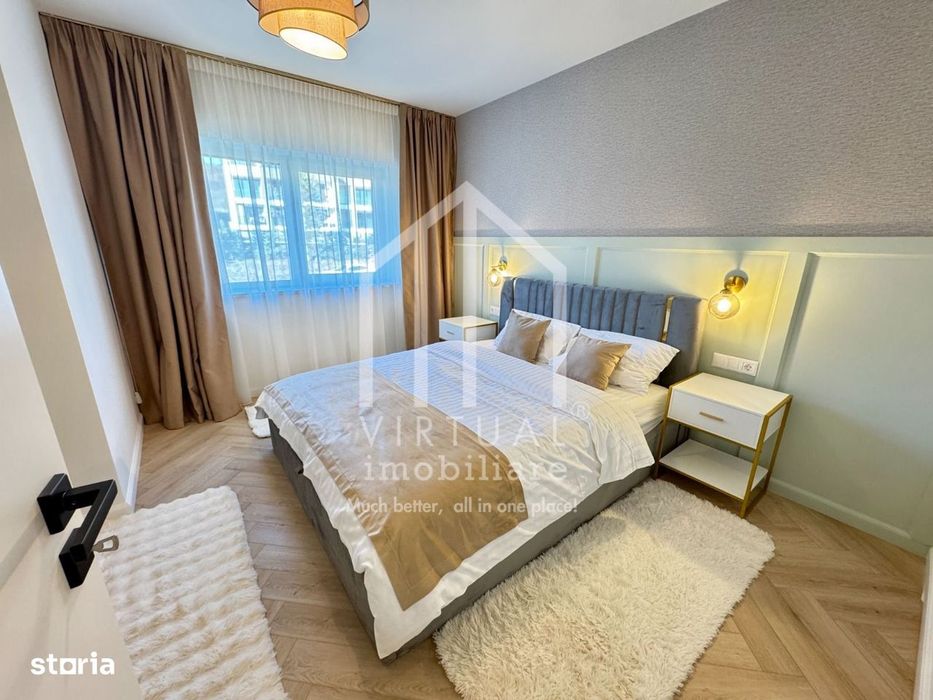 Penthouse cu 5 camere si 3 bai - 118 mp utili - Priveliste superba