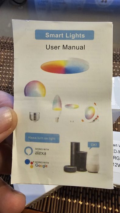 Смарт крушки луничка MR16 и GU10 wifi amazon alexa google home