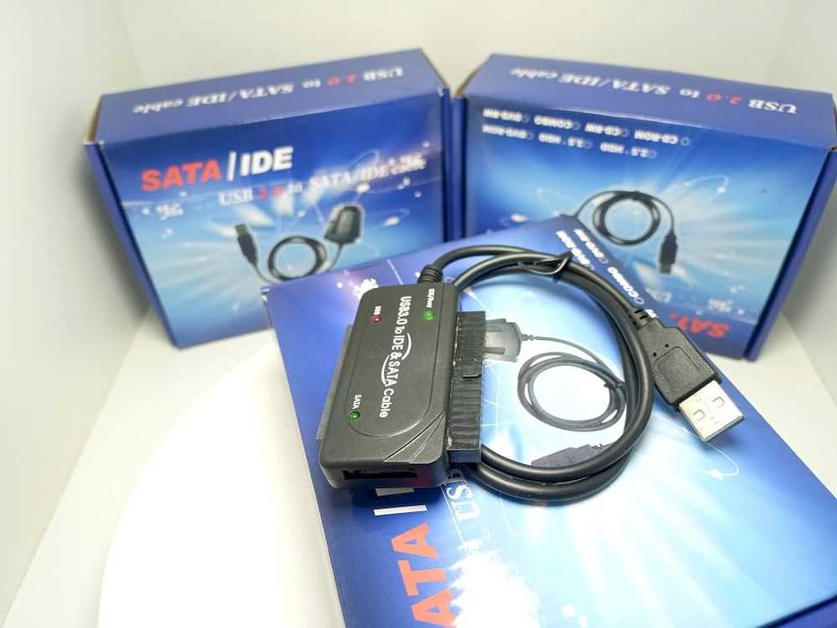 Adaptor USB - IDE 3,5+2,5inch+SATA Cu Alimentator