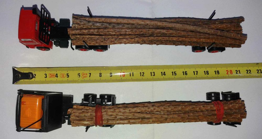 Vand 2 machete cap tractor +peridoc transport busteni,  1:87,Ho,Herpa