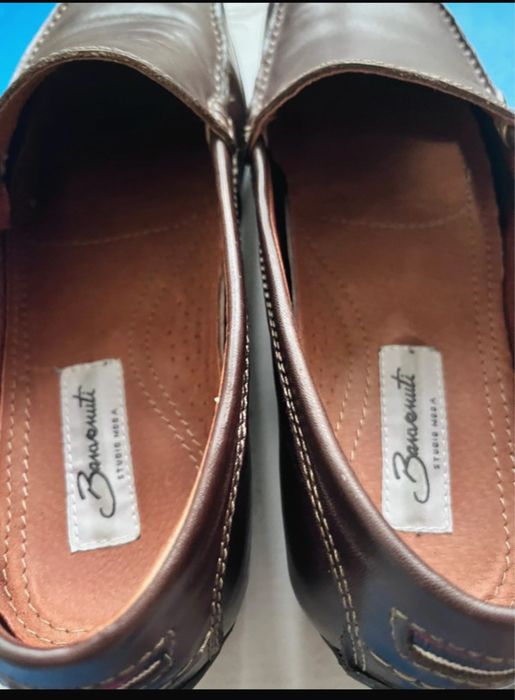 Mocasini din piele naturala pentru barbati  marime 42