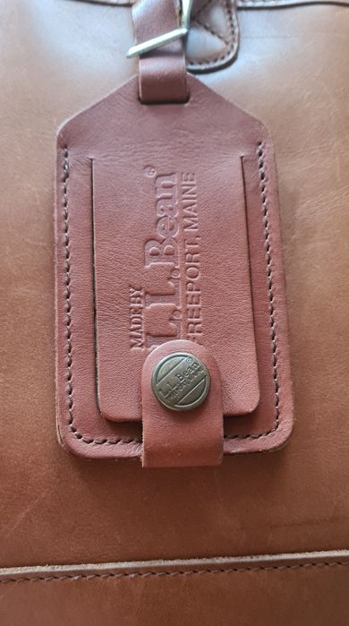 Кожаная Сумка кожа L.L.Bean