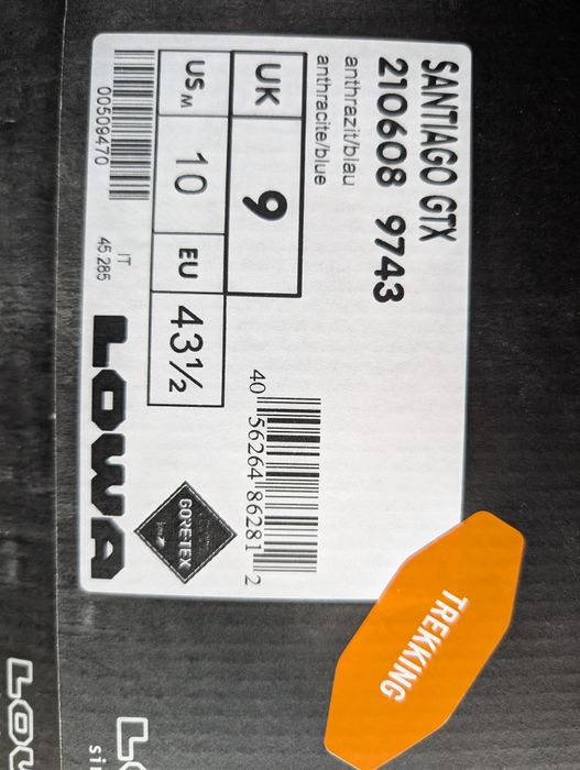 Bocanci  LOWA Santiago Gtx mărimea 9 (43.5)