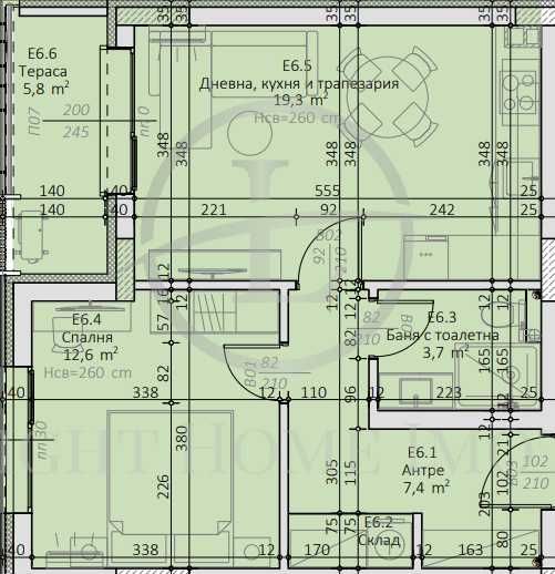 Продава се Двустаен апартамент в Пловдив, Каменица 2 - 69 кв.м за 1598 €/кв.м - Снимка #6