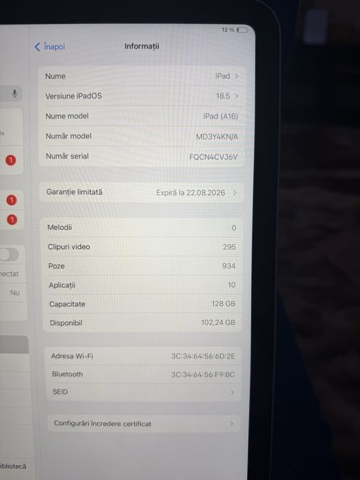 Ipad foarte bine intretinut