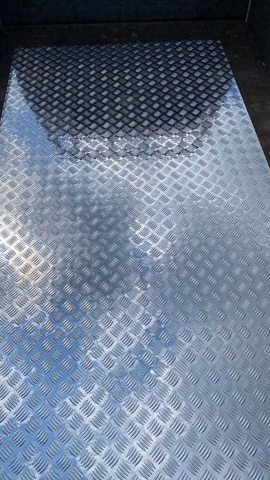 лист рифлёный алюминиевый