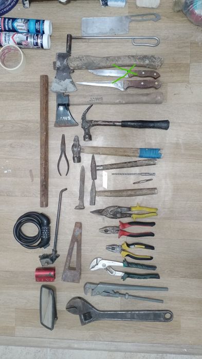 Остатки от ремонта, инструменты