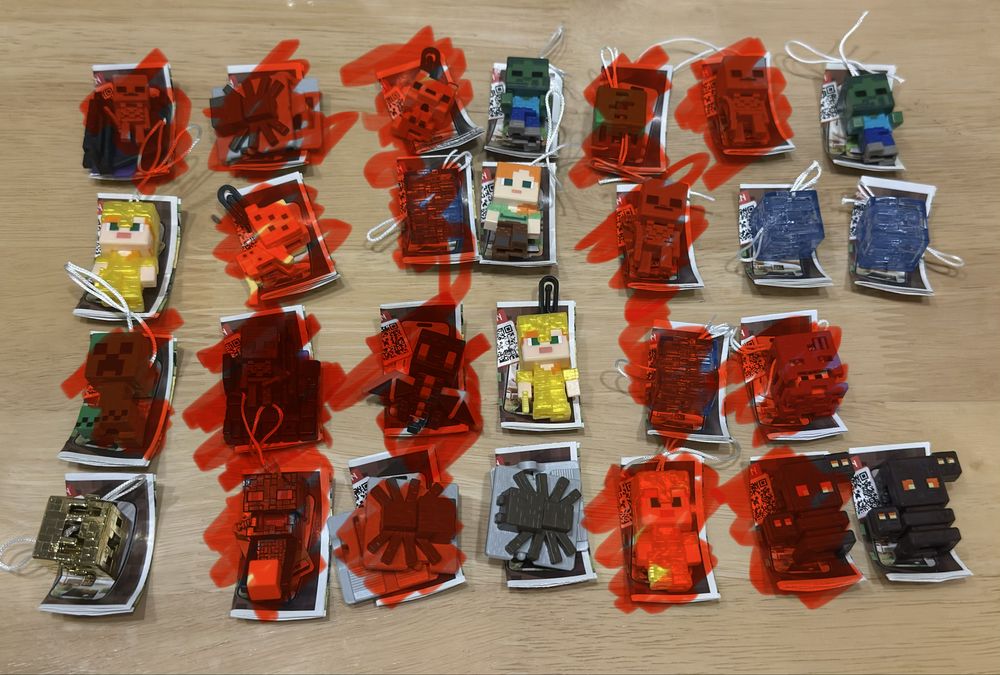 Kinder Joy Minecraft, Stranger Things, DC