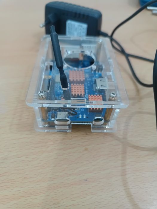 Orange Pi 3 LTS 2GB RAM 8GB eMMC + carcasă + alimentator WiFi BT