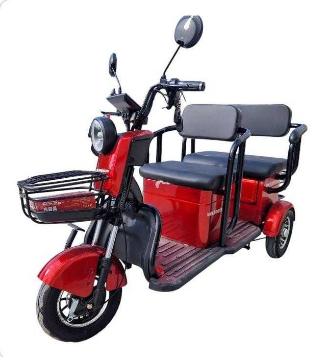 Удобна и Практична Електрическа триколка с голям пробег