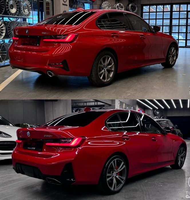 G20 LCI M340i пакет предна броня фарове задна броня дифузьор накрайниц