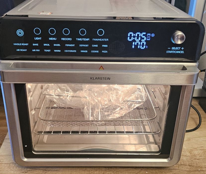 Klarstein AirGlaze Digital 34L, 2000W, cuptor cu aer cald / Air Fryer