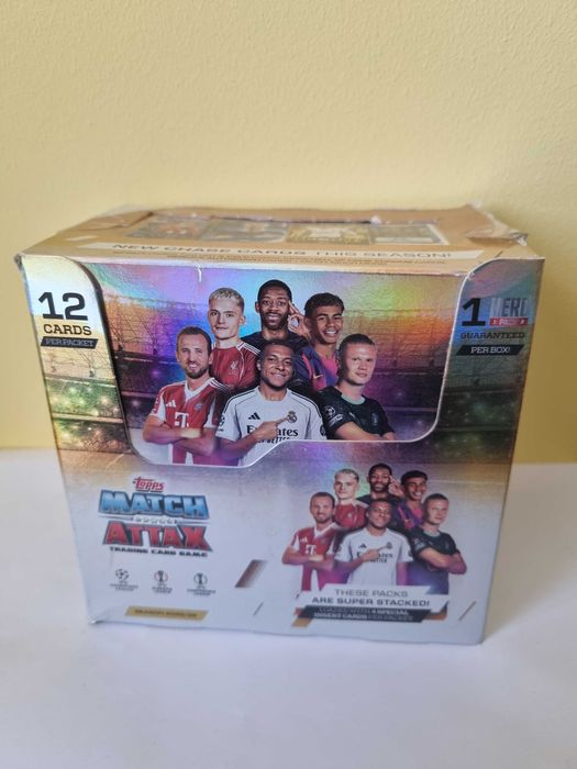Panini Adrenalyn XL Premier League 2025 - 50 пакета. Фабрично запечатана кутия
