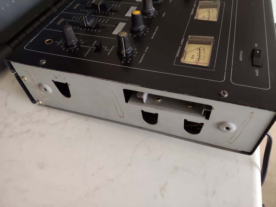 Inkel System 800 audio mixer, mixer, preamplificator vu metre