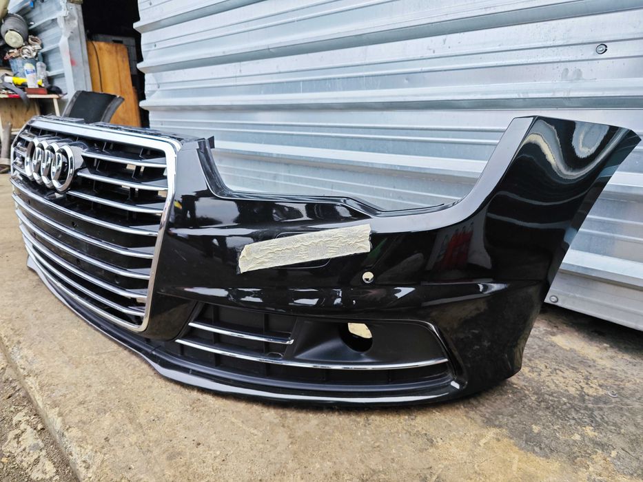 Предна броня Audi A7 4g8 C7 Facelift с отвори за дистроник