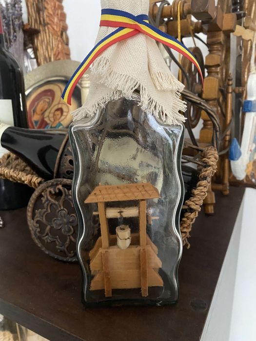 Sticle ornamentale țuică/pălincă