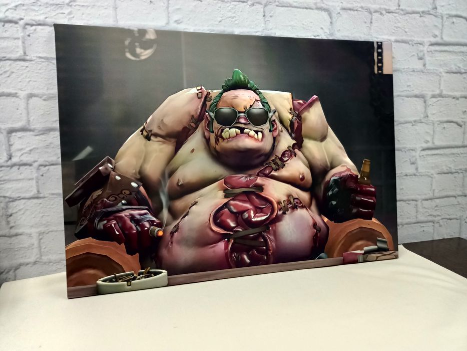 Фото печать на холсте. Услуги широкоформатный печать