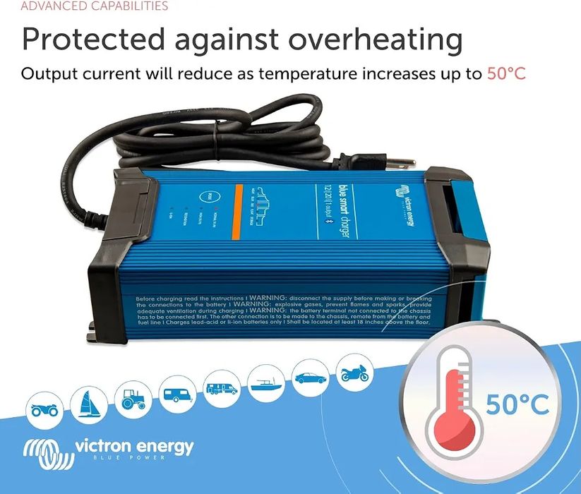 Victron Energy Blue Smart IP22 12V/20A – Bluetooth