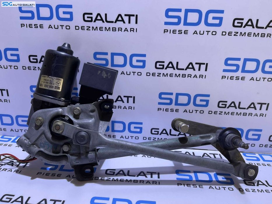 Ansamblu Brat Brate cu Motoras Stergator Stergatoare Parbriz Mercedes Clasa A Class W168 1998 - 2004 Cod A1688240405 A1688200242