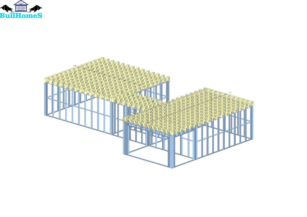 Конструкция по проект -75м²