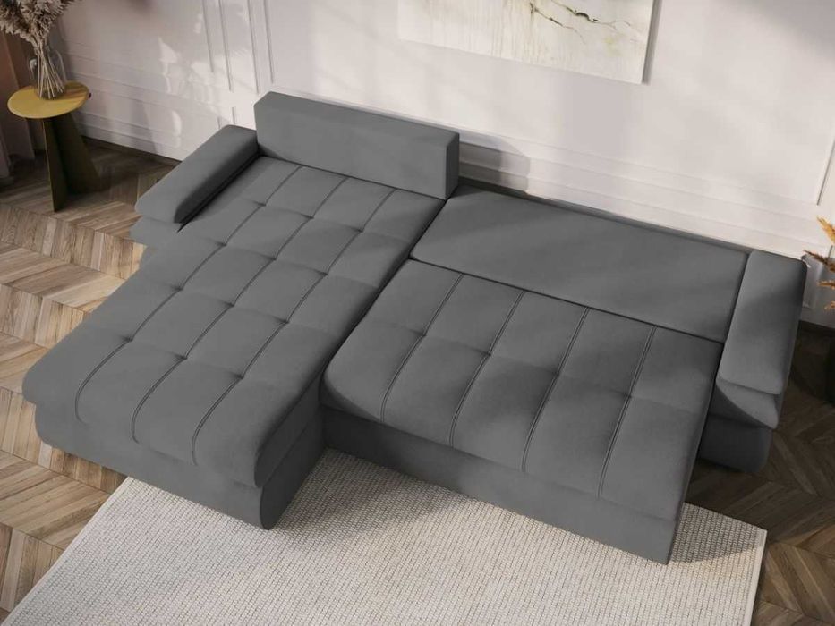 Coltar Extensibil Molly Gri Deschis - Transport Gratuit in 4-10 zile