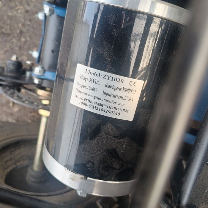 Motor electric 36v vdc 3000rpm cu regulator de turatie