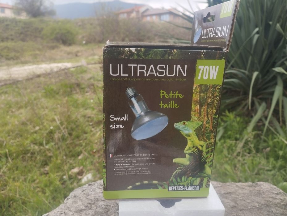 Лампа за терариум ,Живачна лампа за игуани,гущери, костенурки и т.н.т