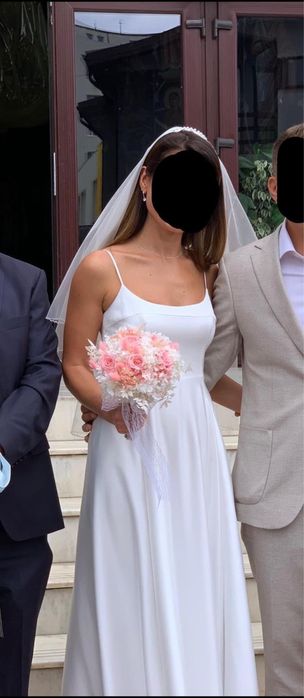 Rochie alba de seara