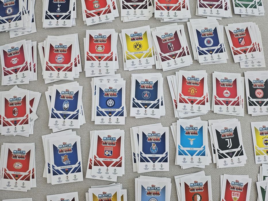 Карти Match Attax season 2024/2025 - продавам и разменям