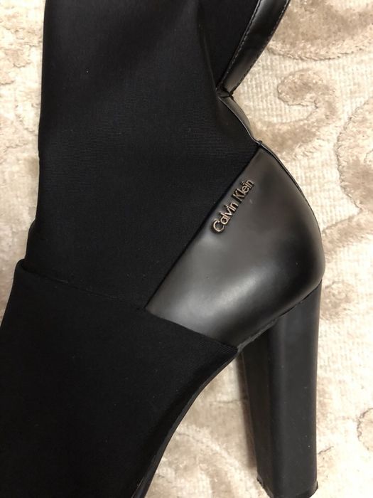 Продам сапоги ботфорты calvin klein оригинал