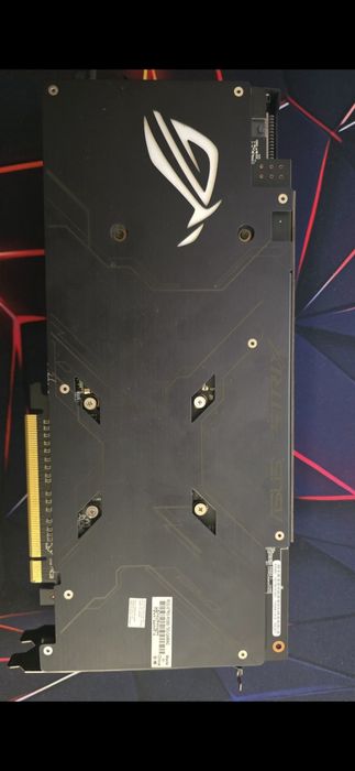 Placa video ASUS Radeon RX 580 ROG STRIX GAMING O8G 8GB GDDR5 256-bit