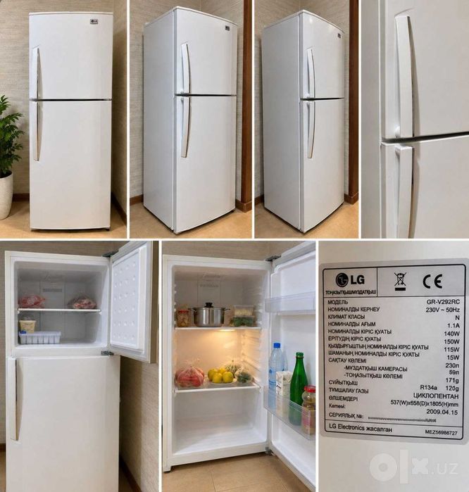 Двухкамерный холодильник LG GR-V292RC
