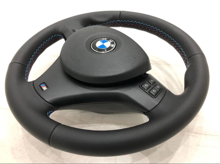 Volan BMW M paket seria 1 E87 E88 3 E90 E91 X1 E84 complet original