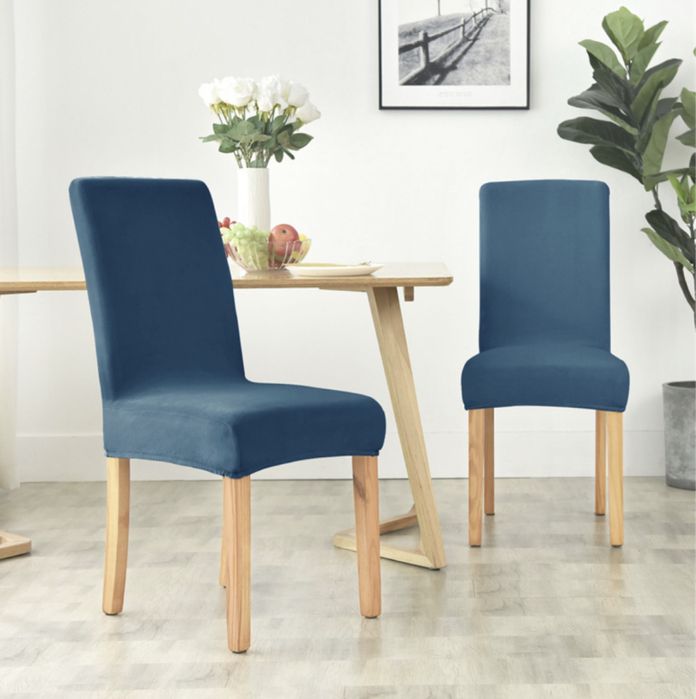 Новые очень качественные «дышащие» бархатные чехлы для стульев!