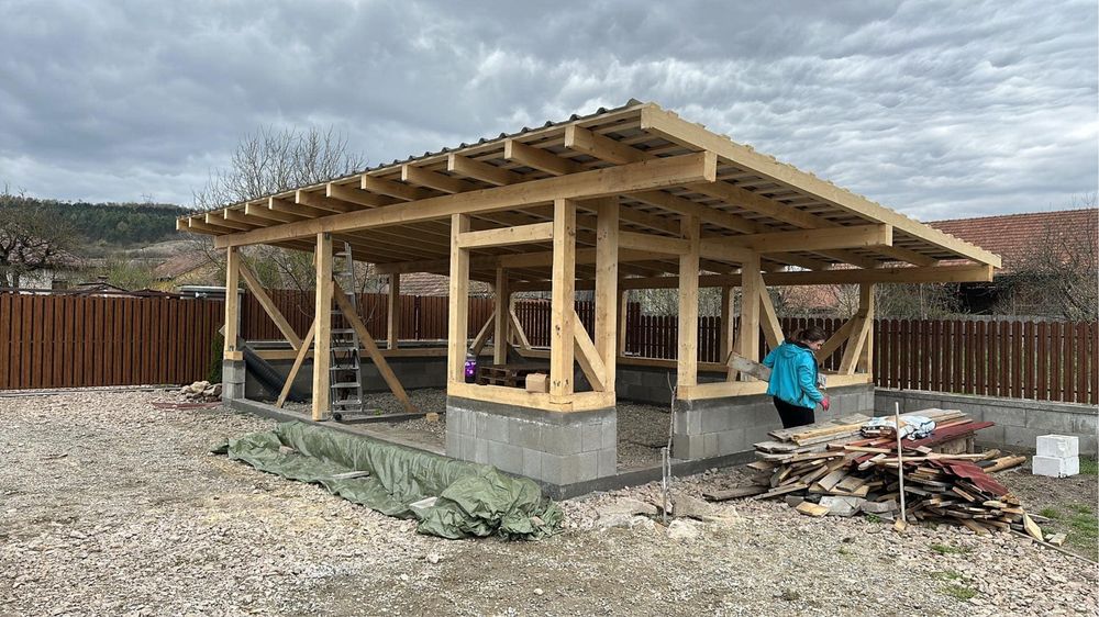 Structuri de lemn / acoperise /diferite tarcuri