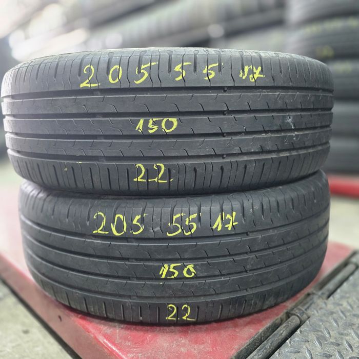 2x 205/55/17 VARA CONTINENTAL 2022 Stare excelenta