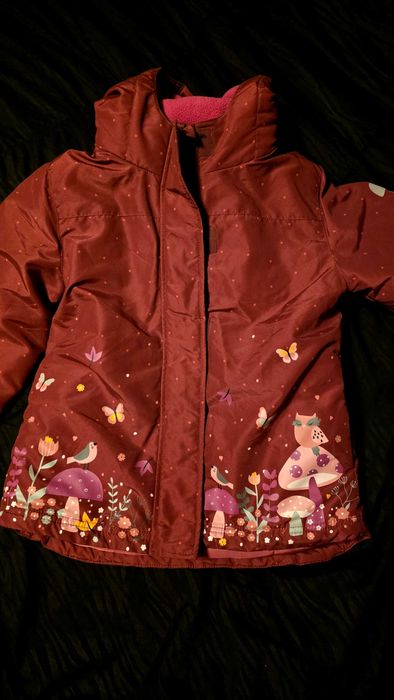 Зимно яке за момиче 122 см