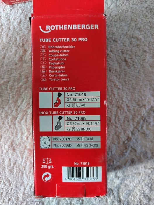 Dispozitiv taiere Rothenberger