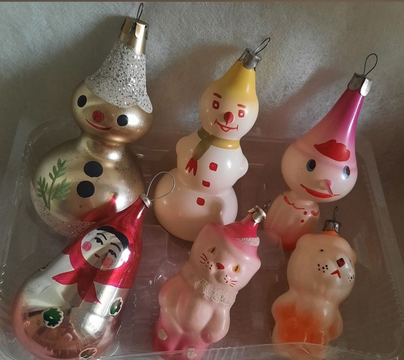 Советские ёлочные игрушки