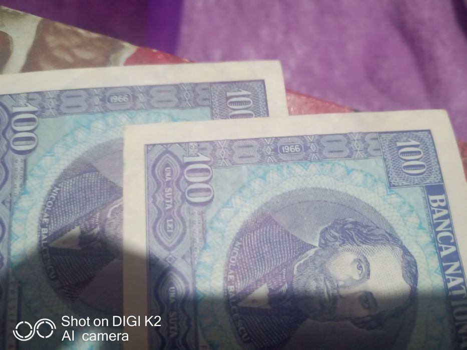 Bancnota una sută lei 1966