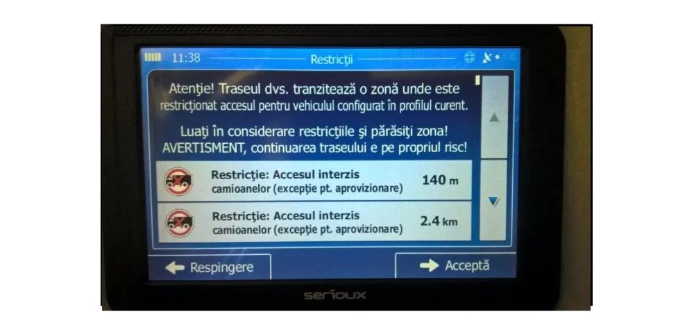 GPS TIR Camion Europa