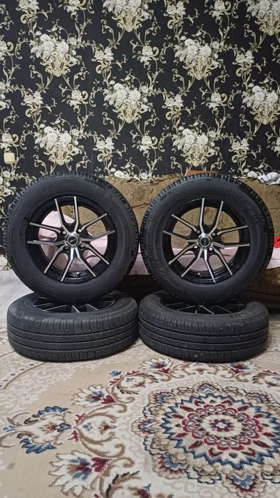 титанки в сборе с колесами