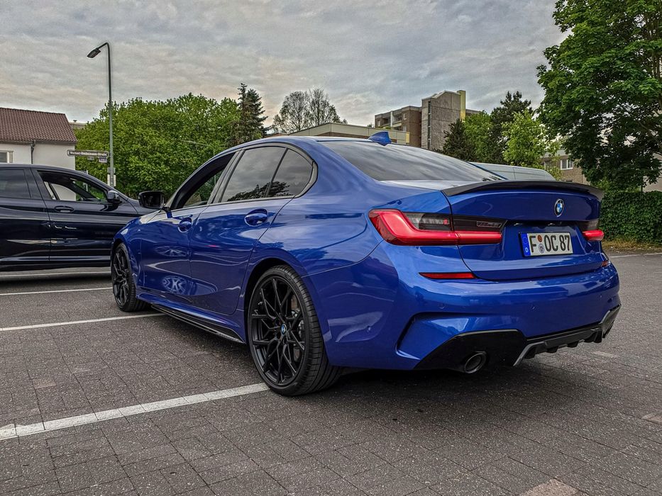 Eleron Portbagaj  BMW G20 G80 M Performance Negru Lucios