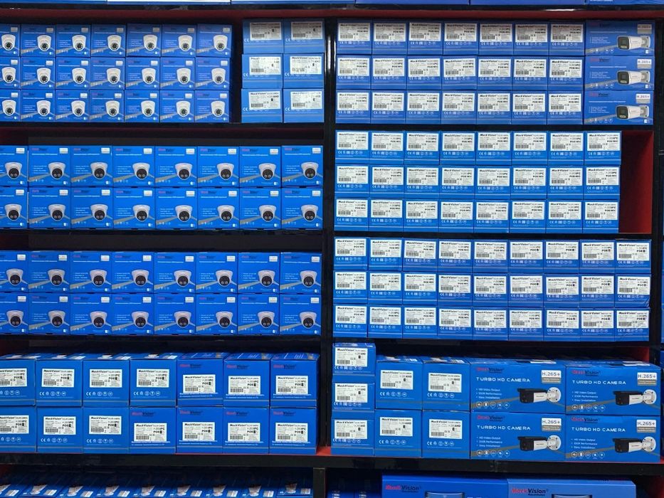 Установка видеонаблюдение