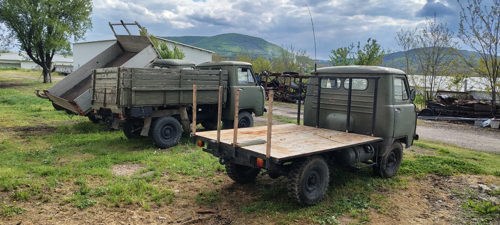 УАЗ-Самосвал,Дърварска,Бордова,на шаси.