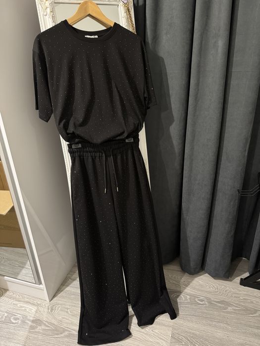 Дамски черни компректи 2 бр с/м