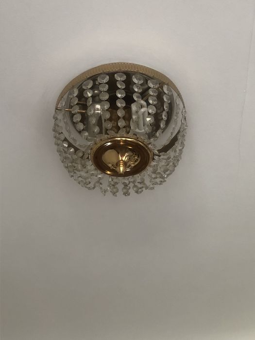 Люстра чешская хрусталь